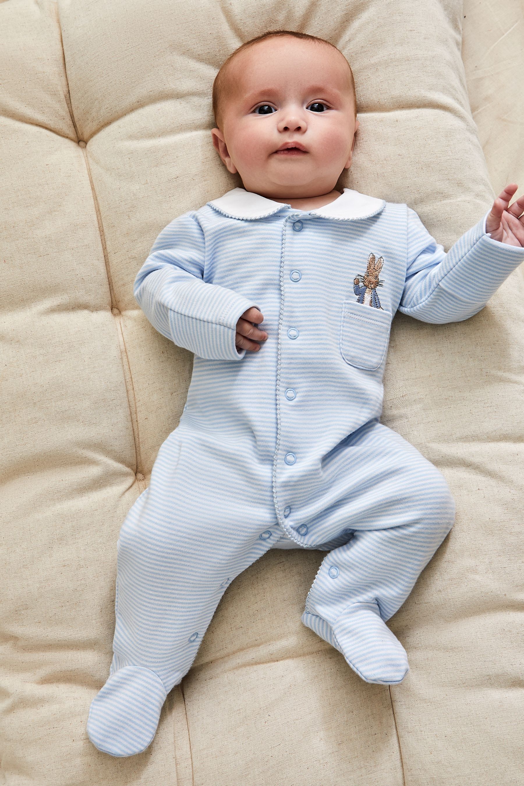 Blue Peter Rabbit Sleepsuit & Comforter Gift Set 0-3 Mths Matron Inn