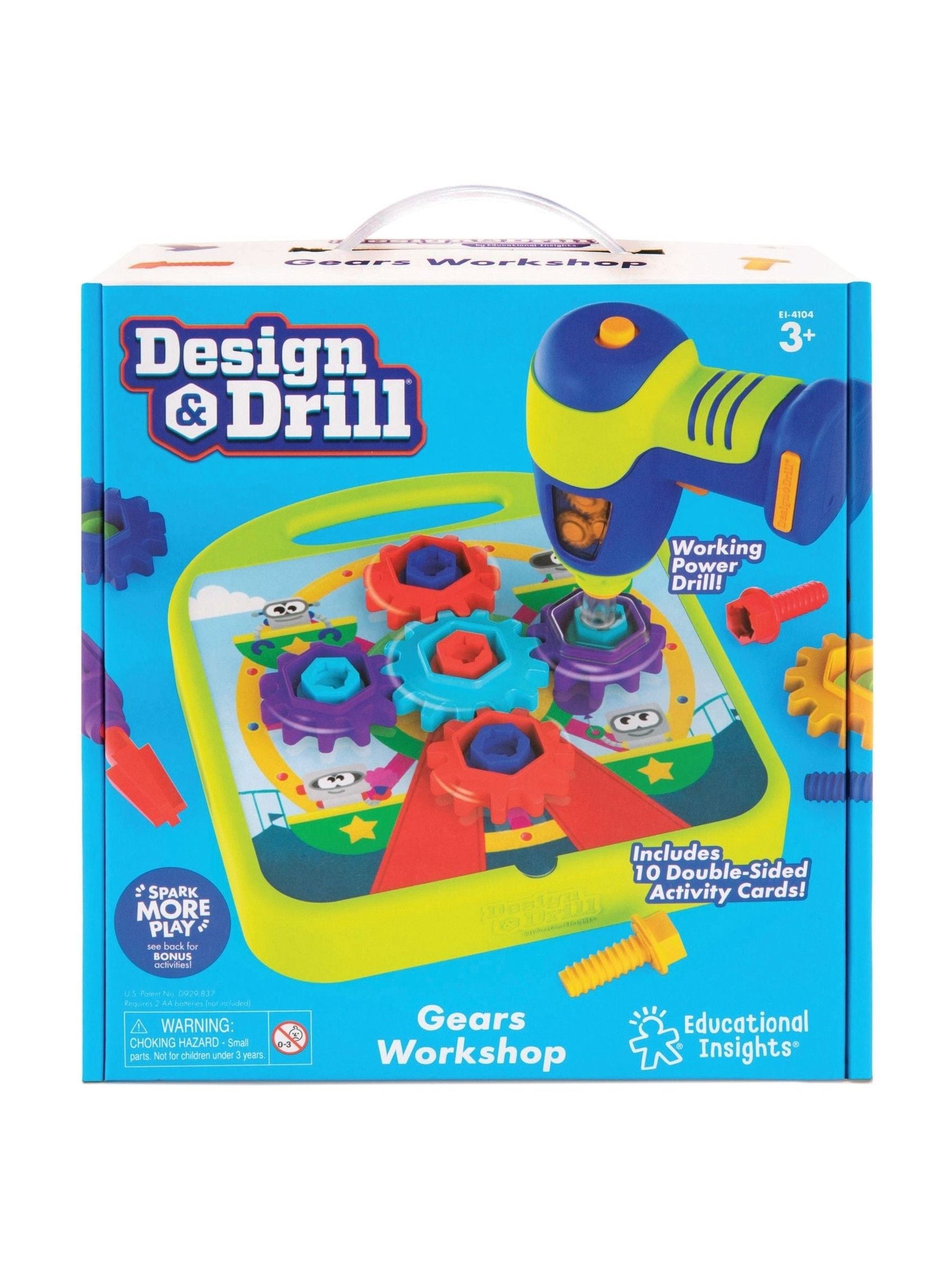 Learning Resources Design & Drill Gears Workshop ONE