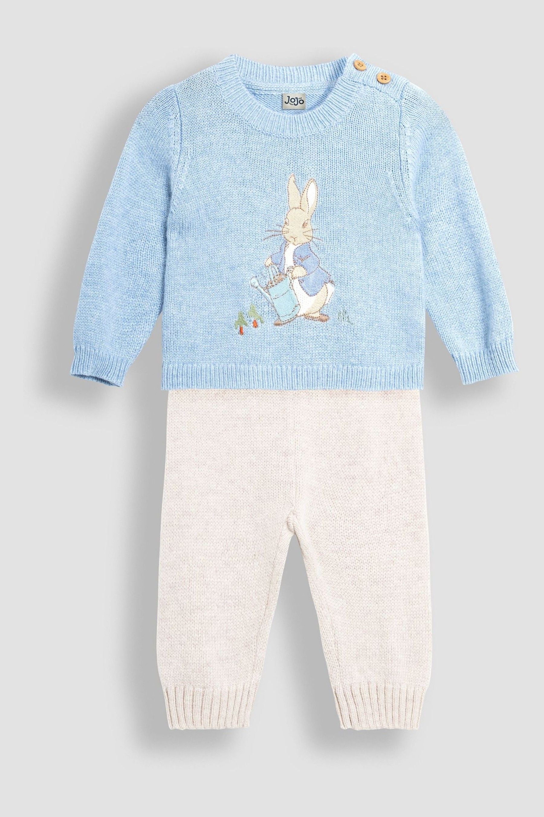Blue Peter Rabbit Appliqué Sweatshirt & Trouser Set 6-12 Mths Matron Inn