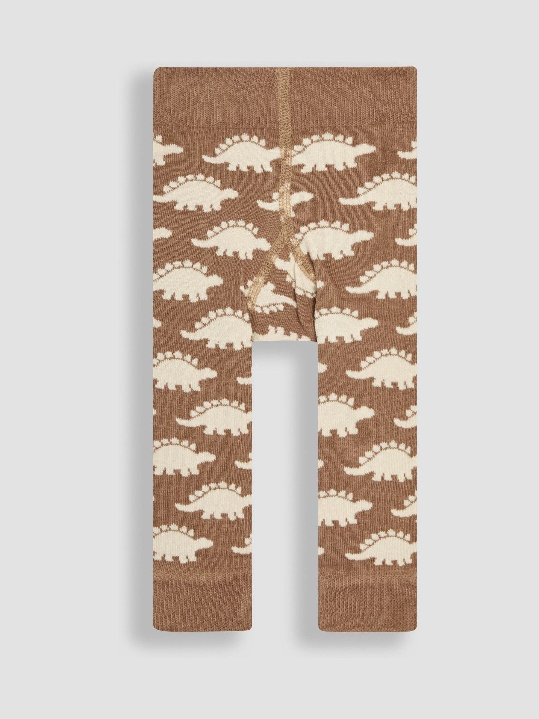 Natural Dinosaur Knitted Leggings 2-3 Yrs