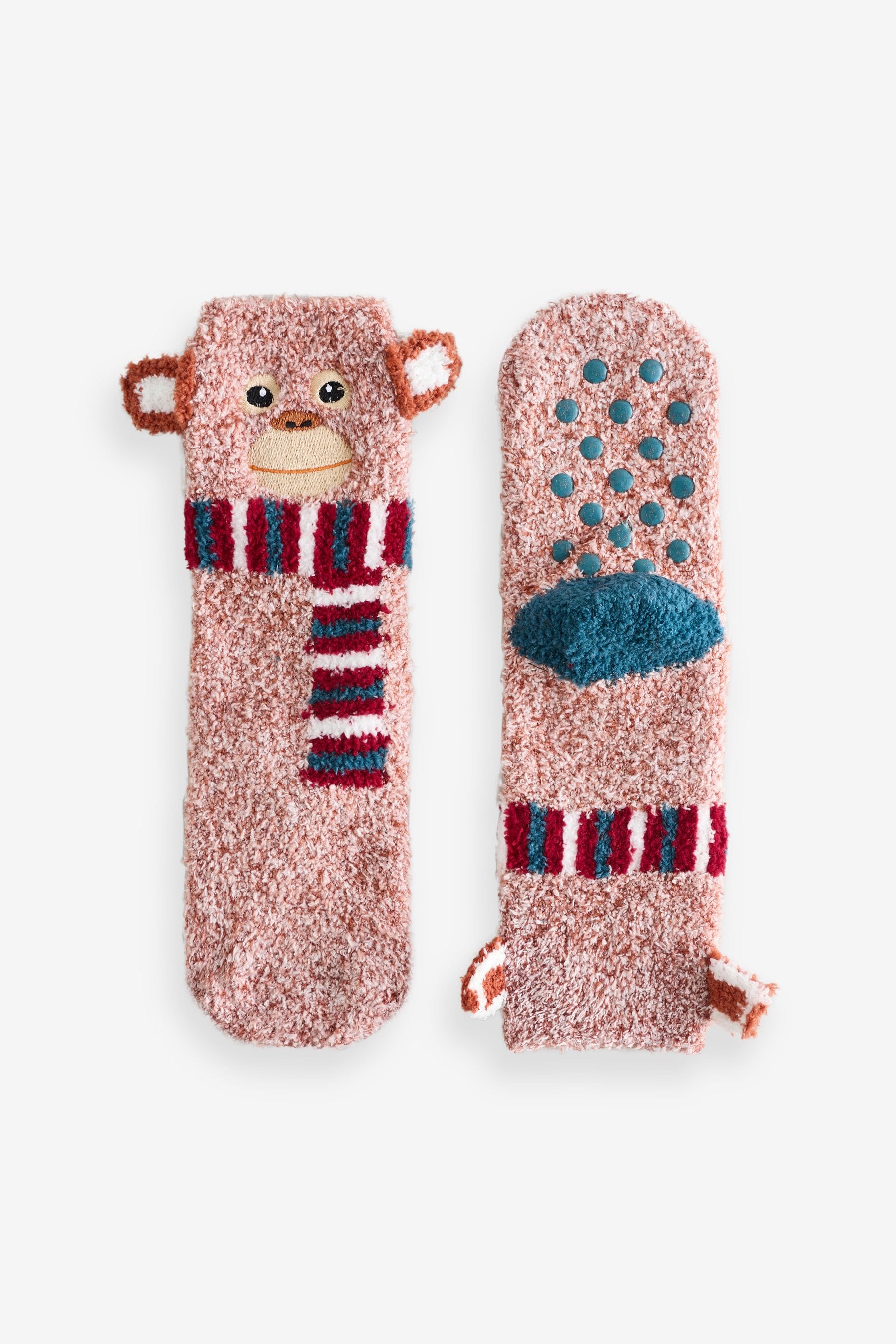 Fat Face - Orange Otto Fluffy Socks