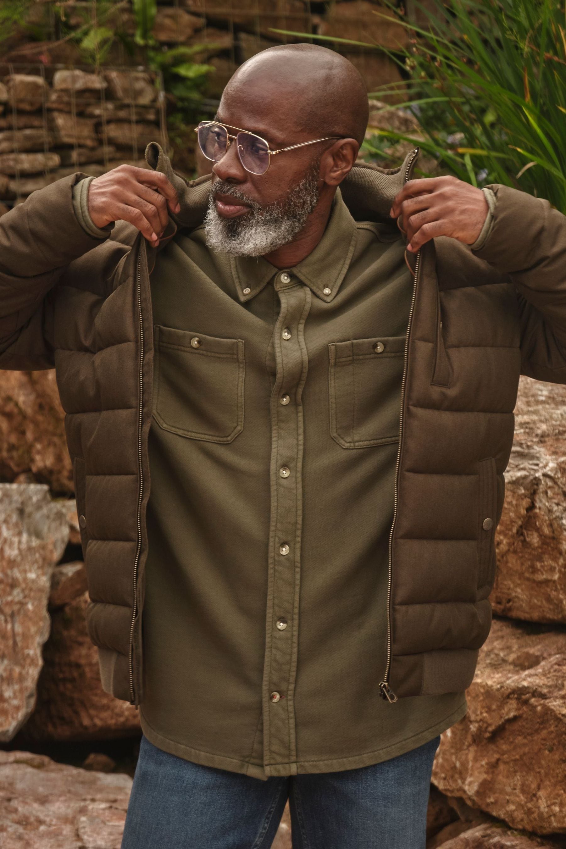 Fat Face - Petworth Green Cotton Shirt Matron Inn
