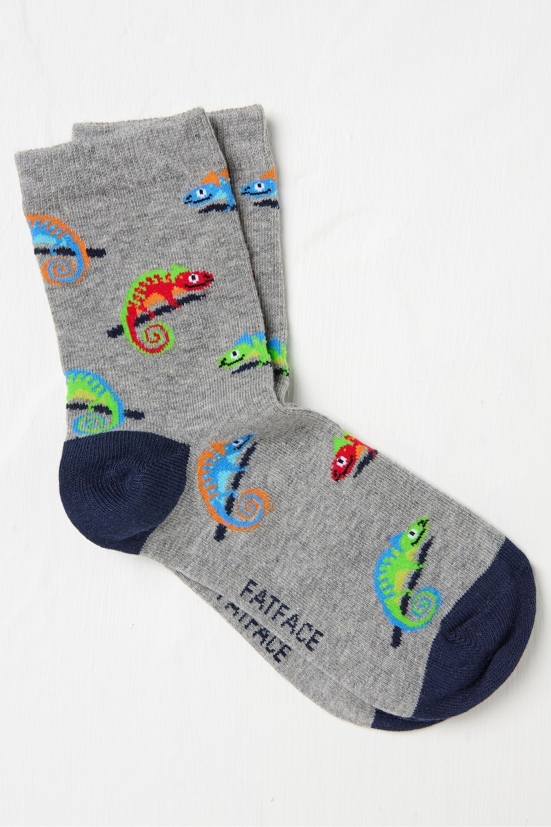 Fat Face - Grey Chameleon Socks 1 Pack