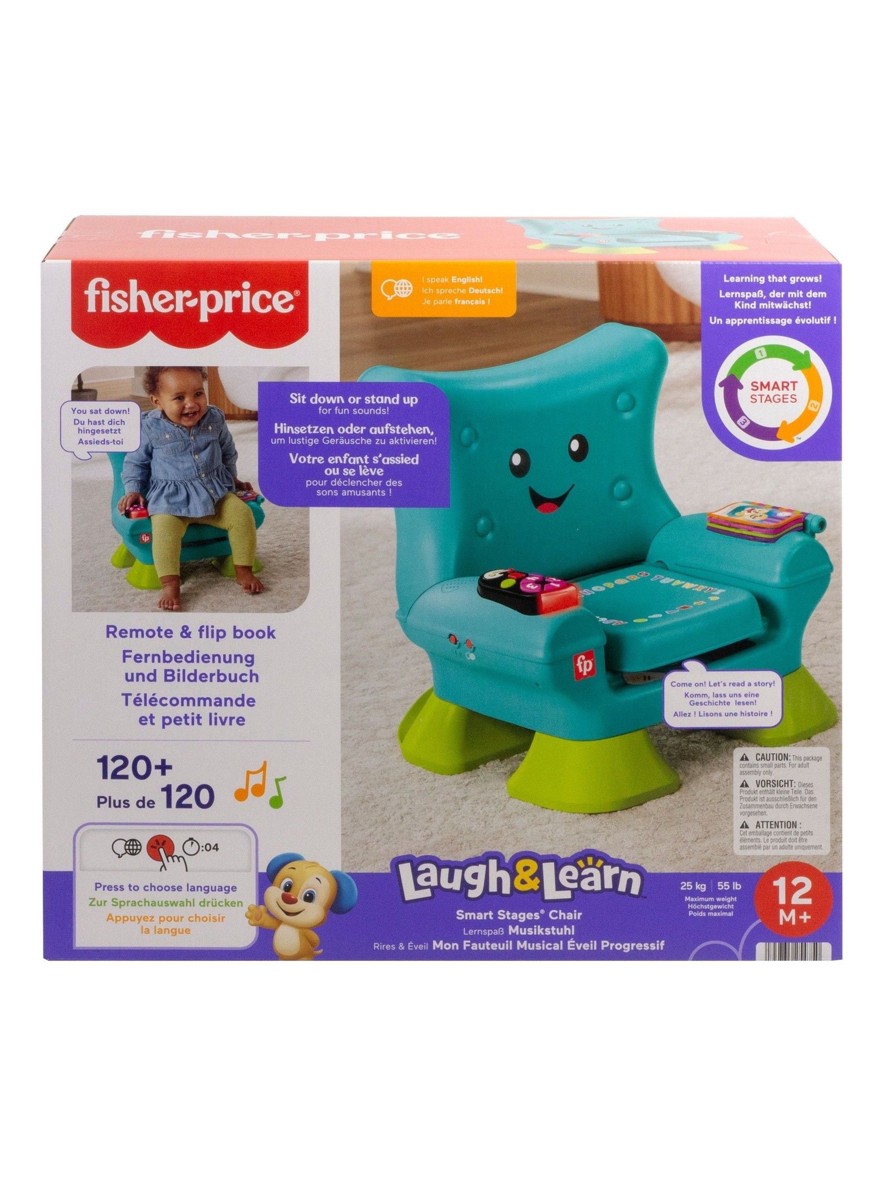 Fisher Price No Colour Laugh & Learn Smart Stages Chair ONE