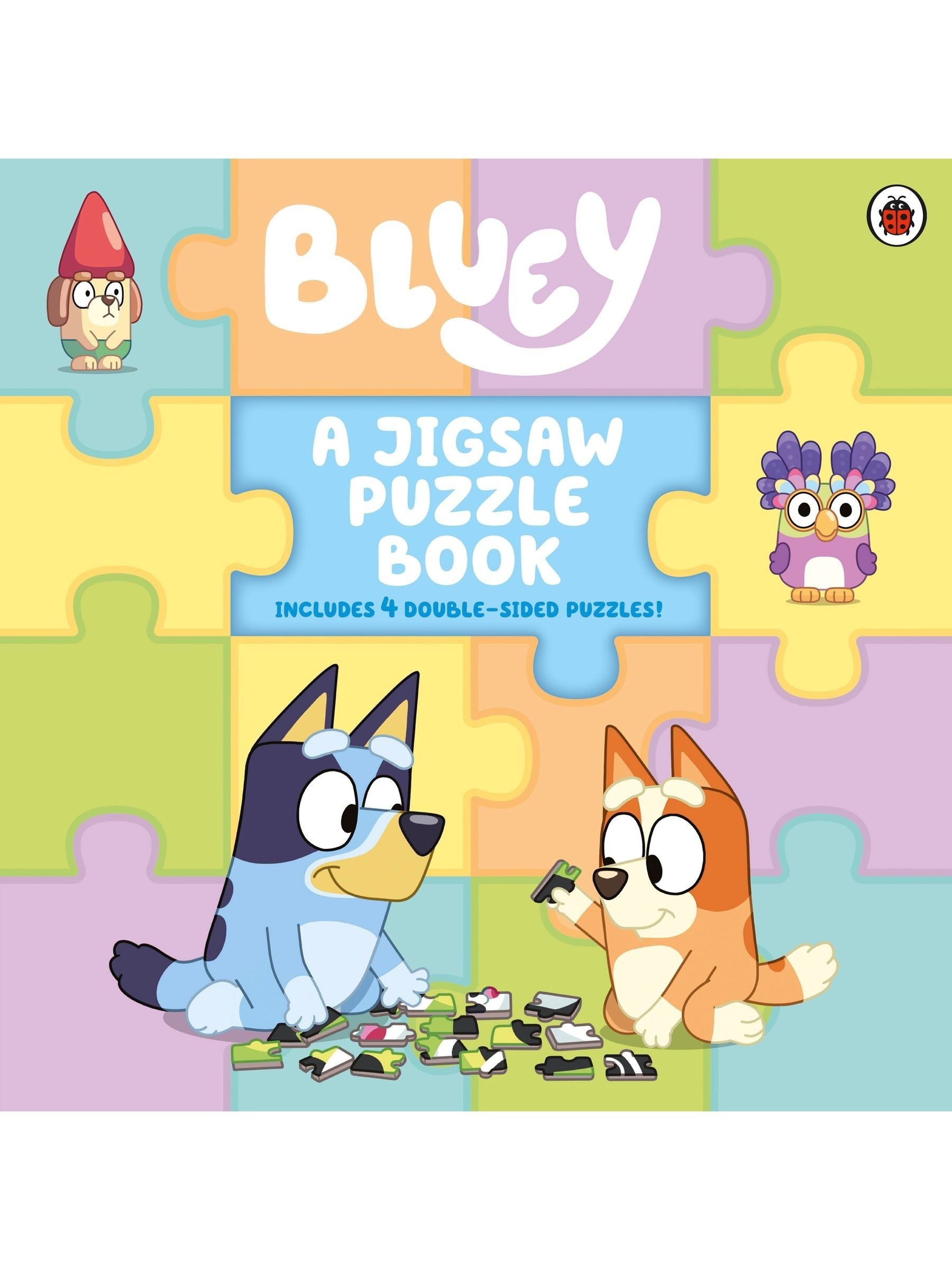 Bluey: A Jigsaw Puzzle Book ONE