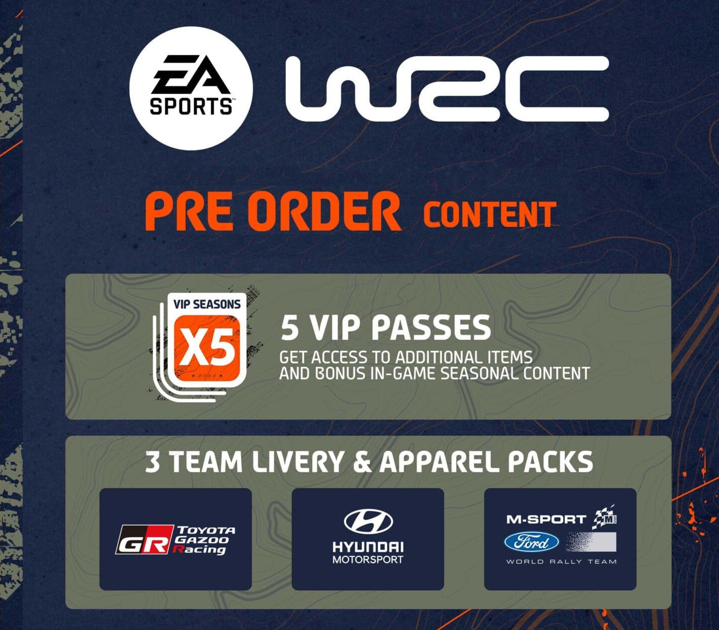 EA Sports WRC 23 - Pre-Order Bonus DLC Xbox One CD Key
