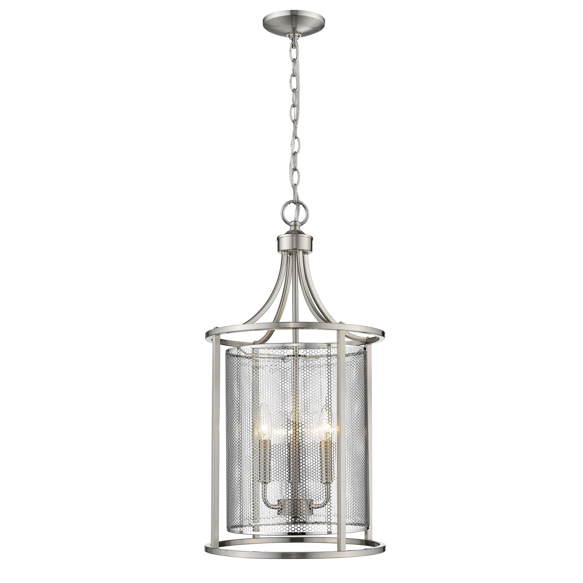 Eglo Lighting Verona 14 Inch Cage Pendant Verona - 202806A - Restoration-Vintage