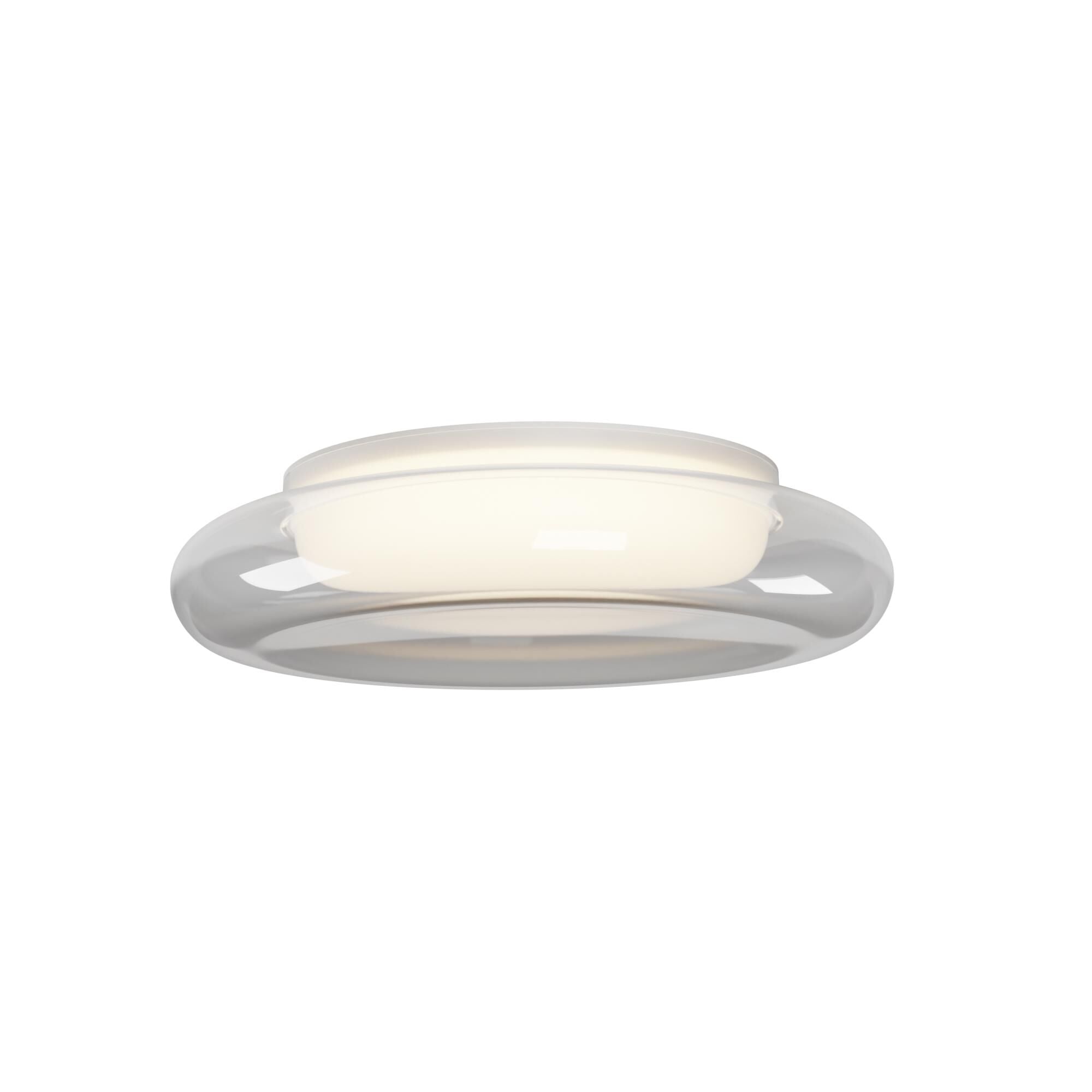 ET2 Lighting Bubble 13 Inch 1 Light LED Flush Mount Bubble - E51021-10WT - Modern Contemporary