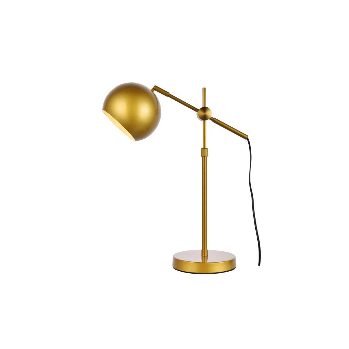 Elegant Lighting Forrester 17 Inch Desk Lamp Forrester - LD2363BR - Modern Contemporary