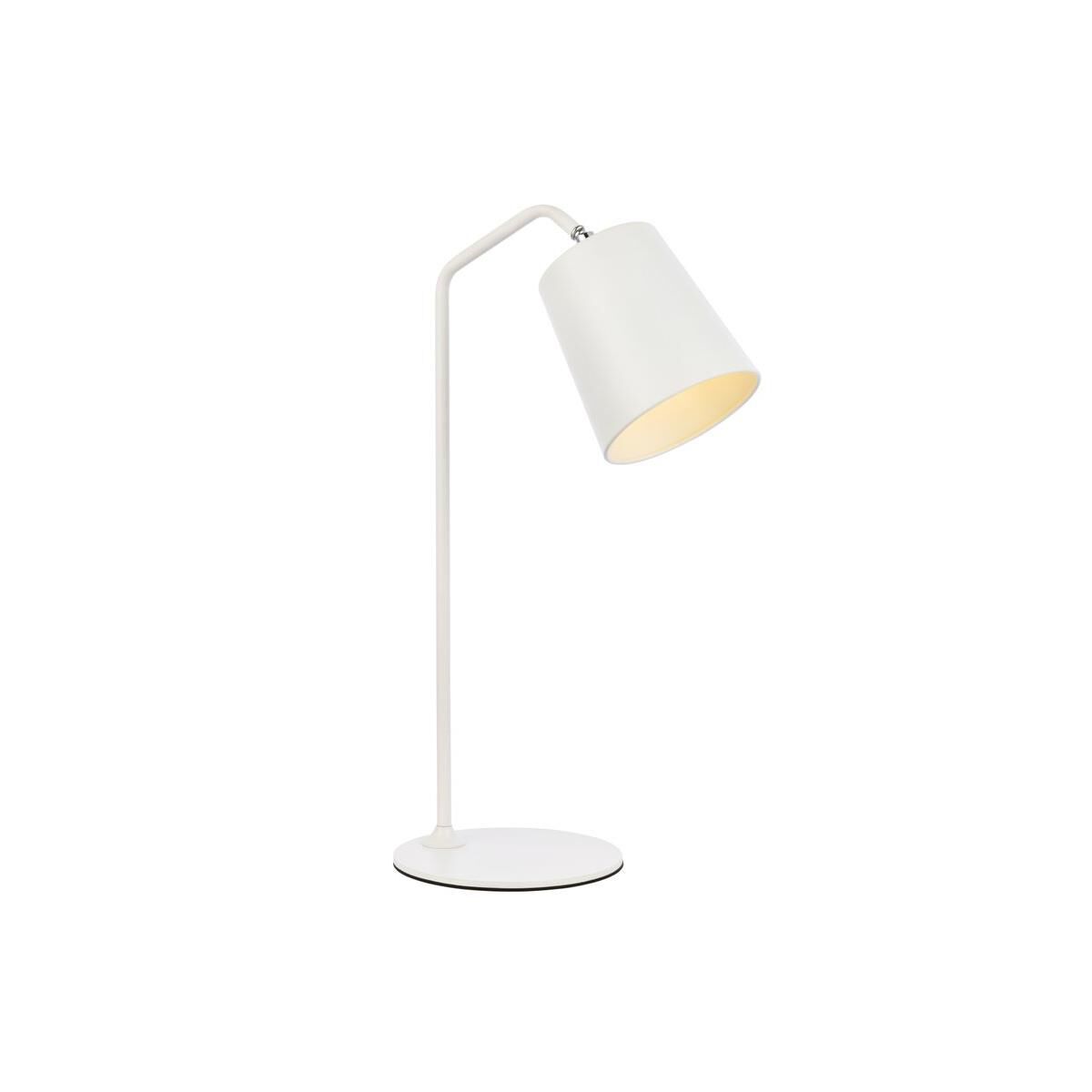 Elegant Lighting Leroy 19 Inch Desk Lamp Leroy - LD2366WH - Modern Contemporary