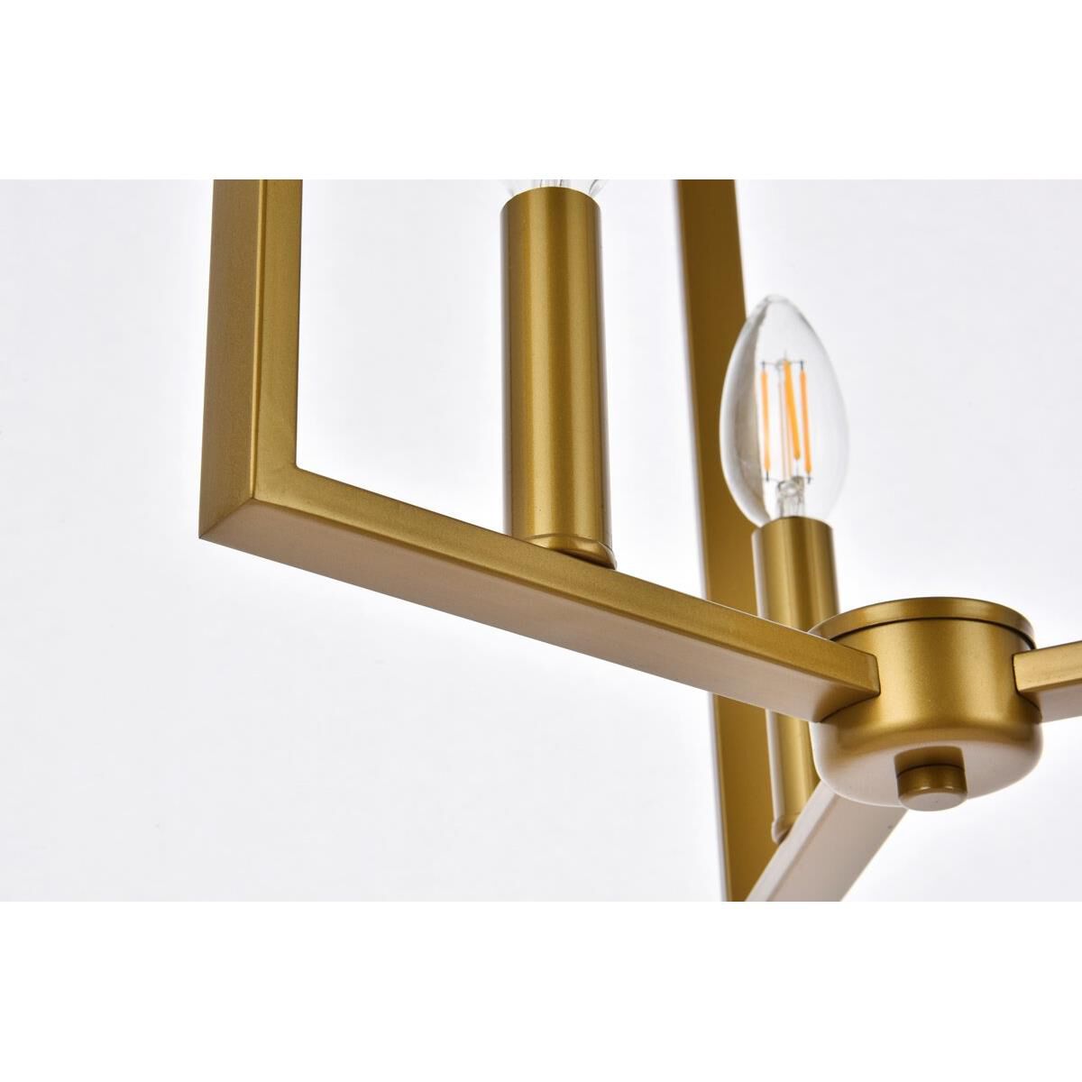 Elegant Lighting Vino 14 Inch Cage Pendant Vino - LD7071D14BR - Modern Contemporary