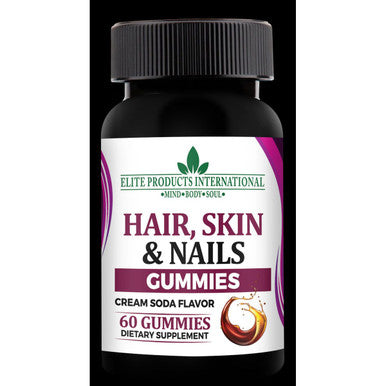 Hair, Skin & Nails Gummies, Cream Soda Flavor, 60 ct.