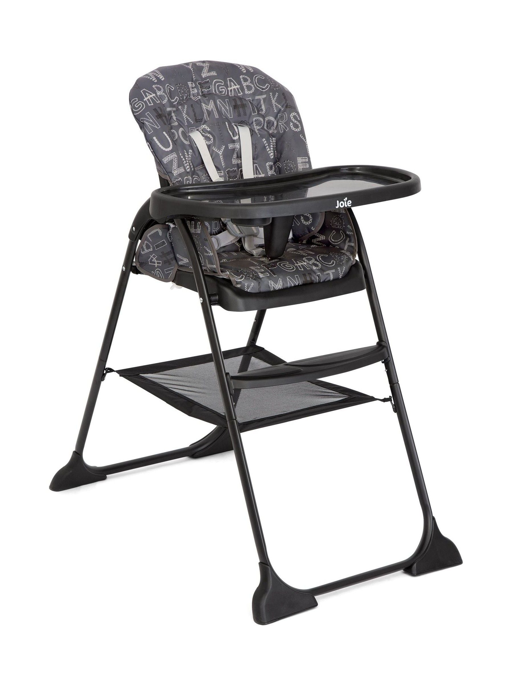 Joie ABC Charcoal Mimzy Snacker Highchair ONE