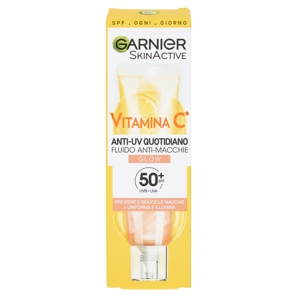 Garnier Fluide illuminateur anti-imperfections à la vitamine C Spf50+, 40 ml
