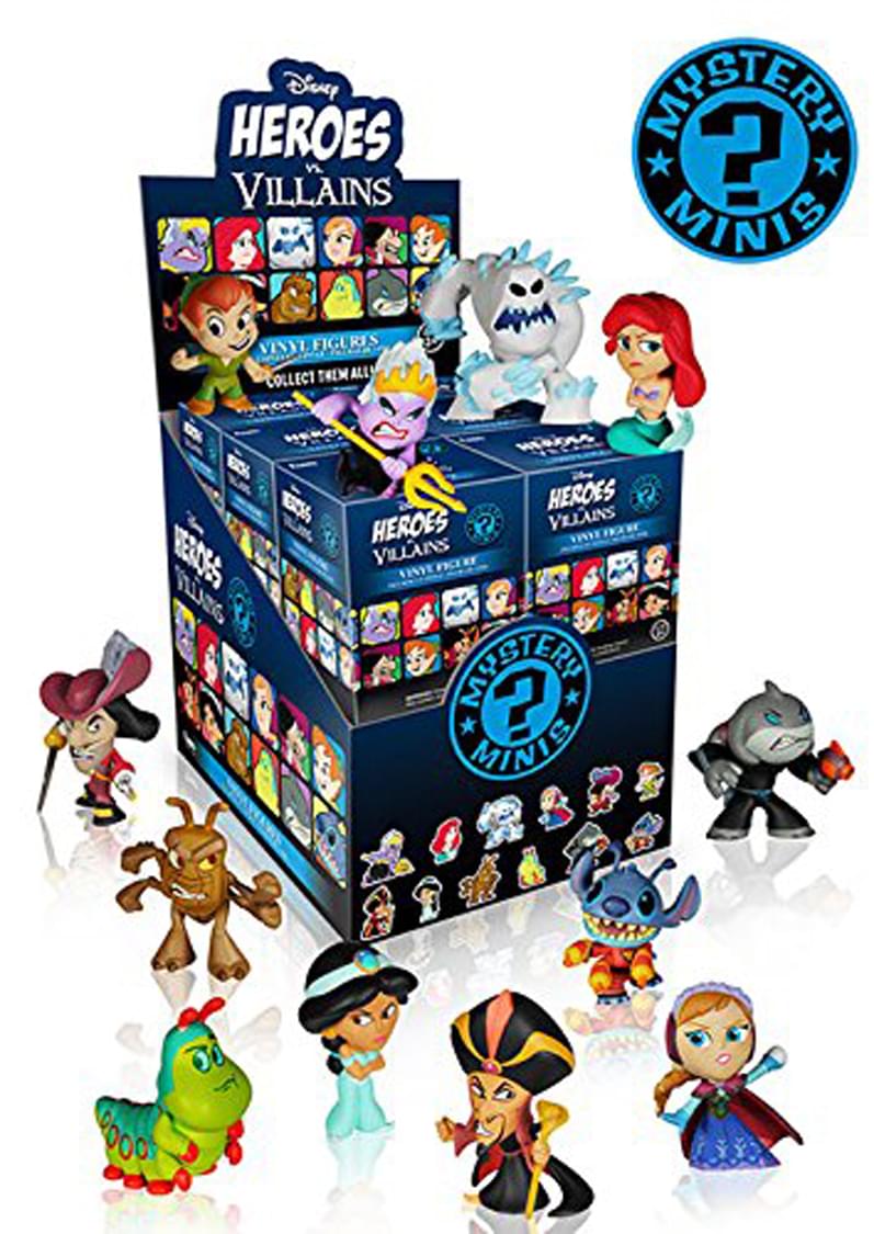 Disney Heroes vs Villains Funko Blind Packaging Minis Vinyl Mini-Figures