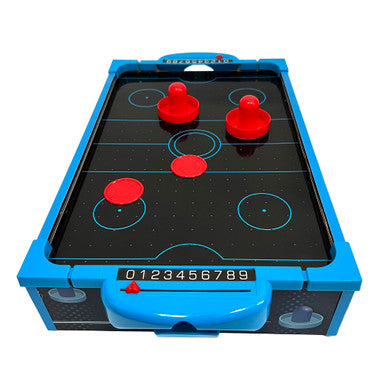 Zummy Retro Mini Tabletop LED Air Hockey Game