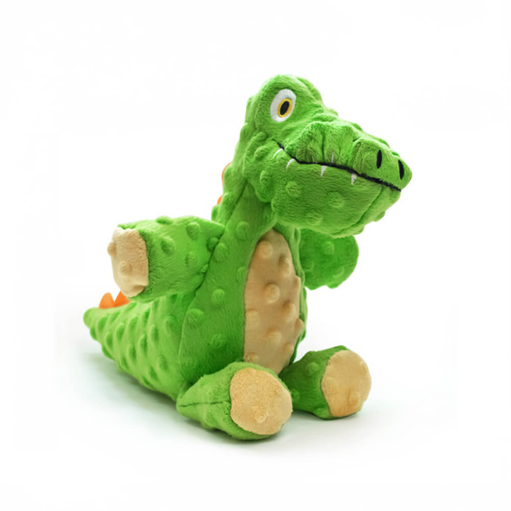 Durable Bite-Resistant Alligator Dog Toy with Built-In Squeaker, Crocodile