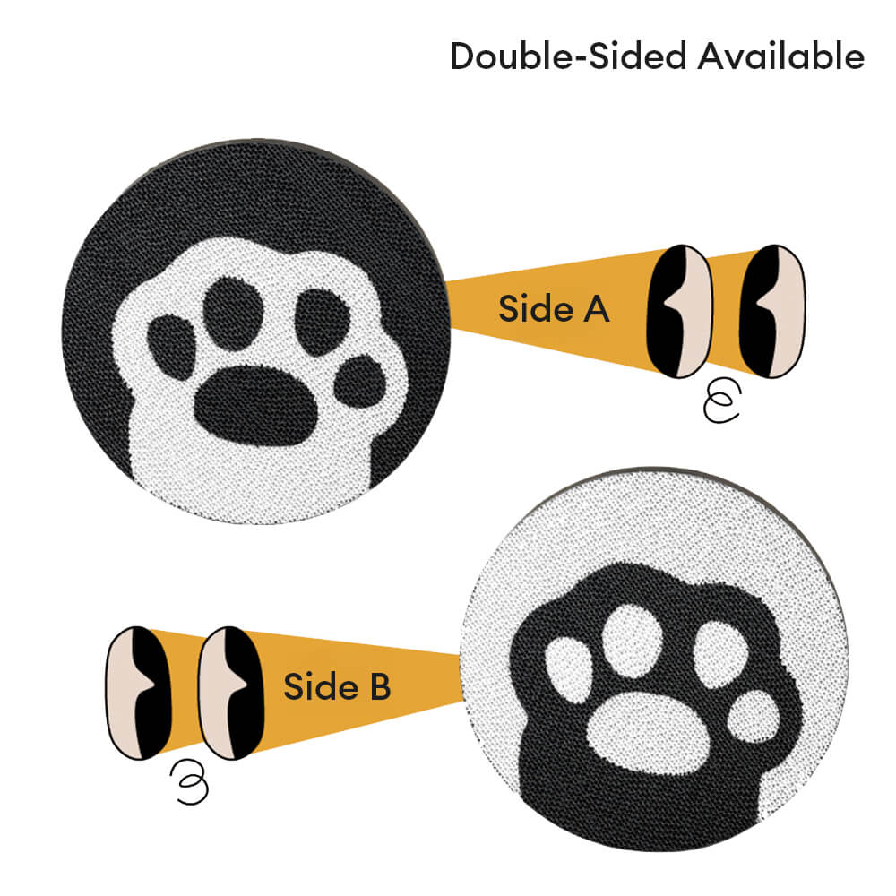Dollar Pattern Double-Sided Cat Scratching Board, Paw