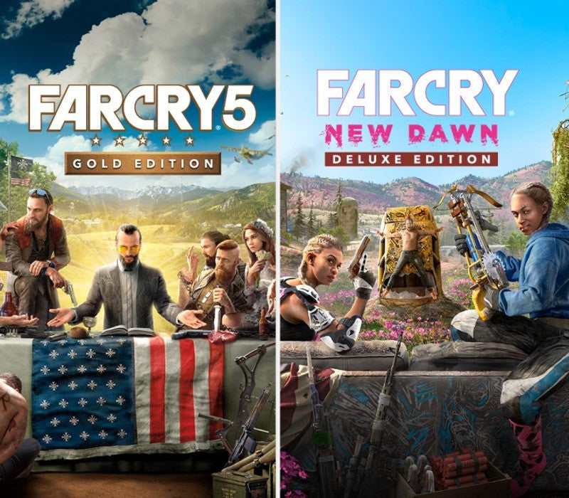 Far Cry 5 Gold Edition + Far Cry New Dawn Deluxe Edition Ultimate Bundle XBOX One - Xbox Series X|S Account