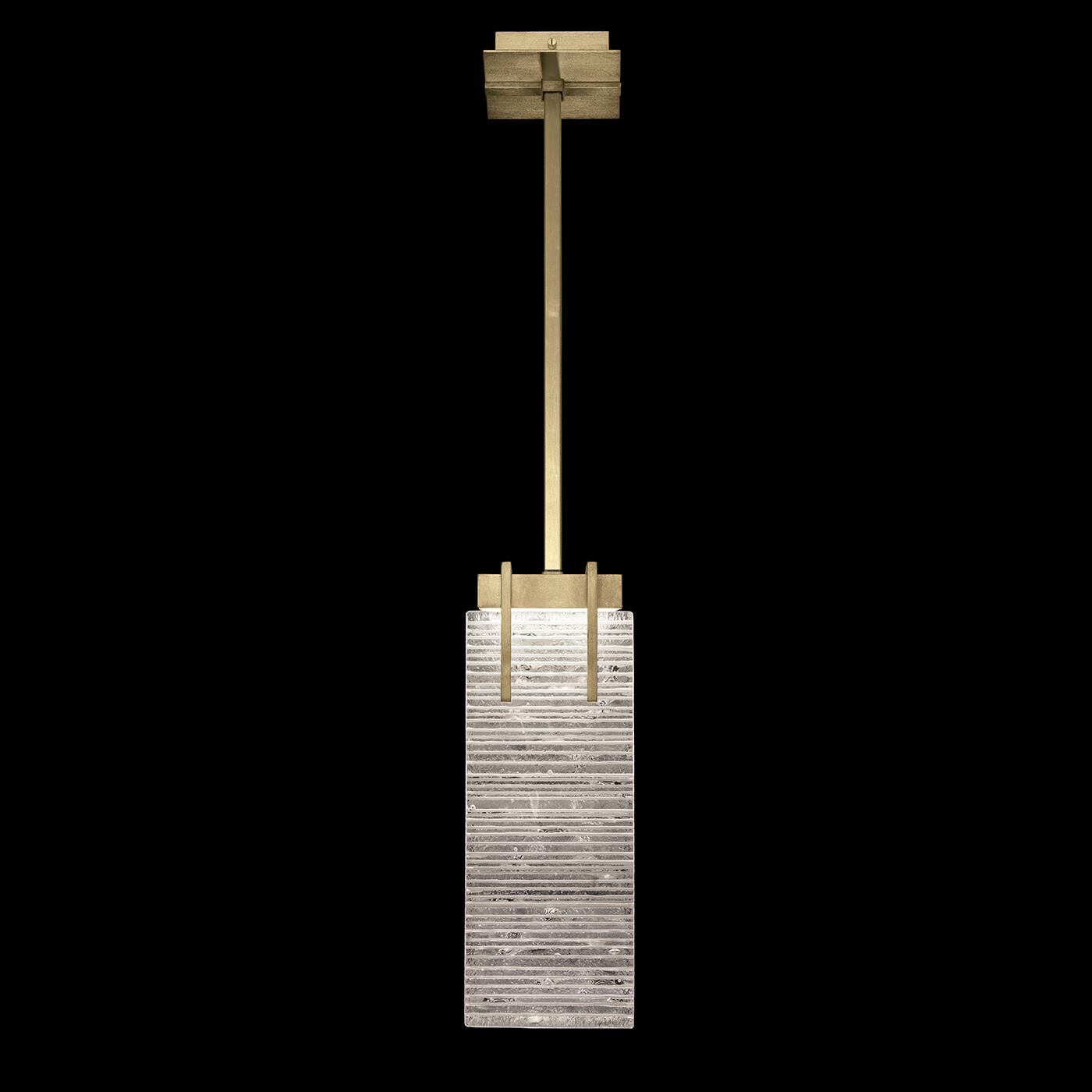 Fine Art Handcrafted Lighting Terra 7 Inch LED Mini Pendant Terra - 931040-35ST - Modern Contemporary