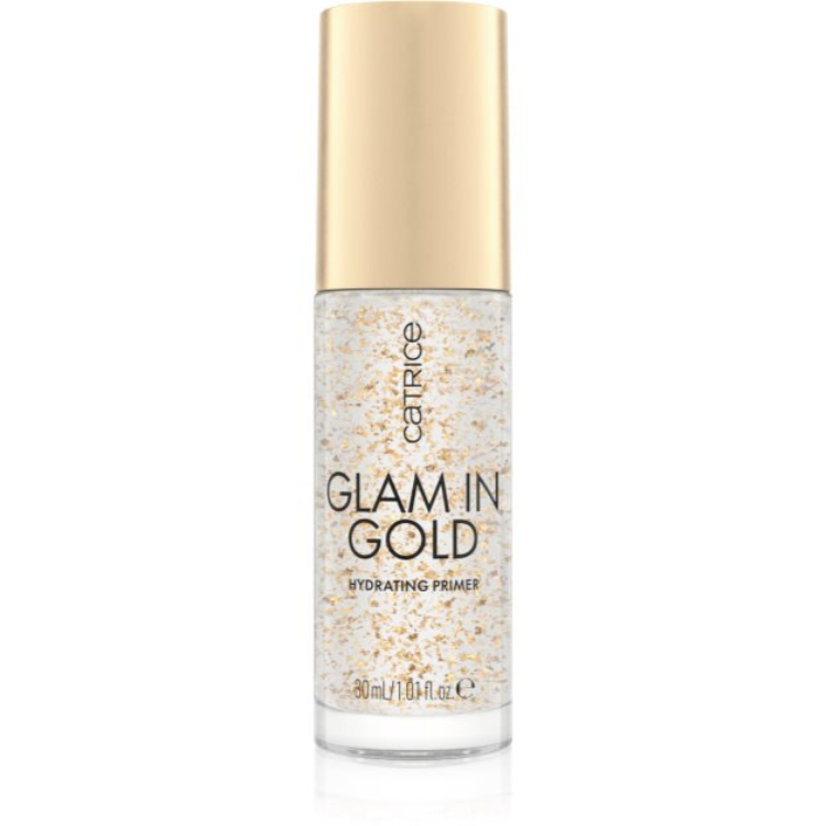 Catrice Glam In Gold Hydrating Foundation Primer with 24K Gold Color 010 Oh My Goldness 30ml