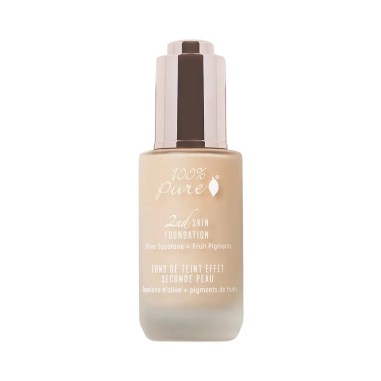 100% pure 2nd Skin Foundation shade 1 (35 ml)