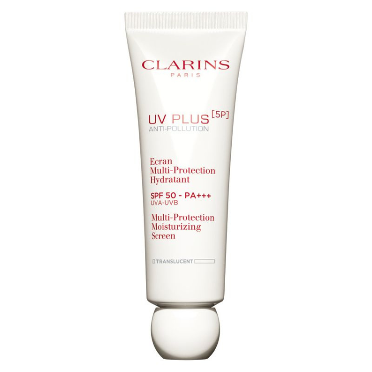 Clarins Mehrzweck-Schutzemulsion SPF 50 UV Plus Anti-Pollution (Multi-Protection Moisturizer) 50 ml - Farbton: Pink