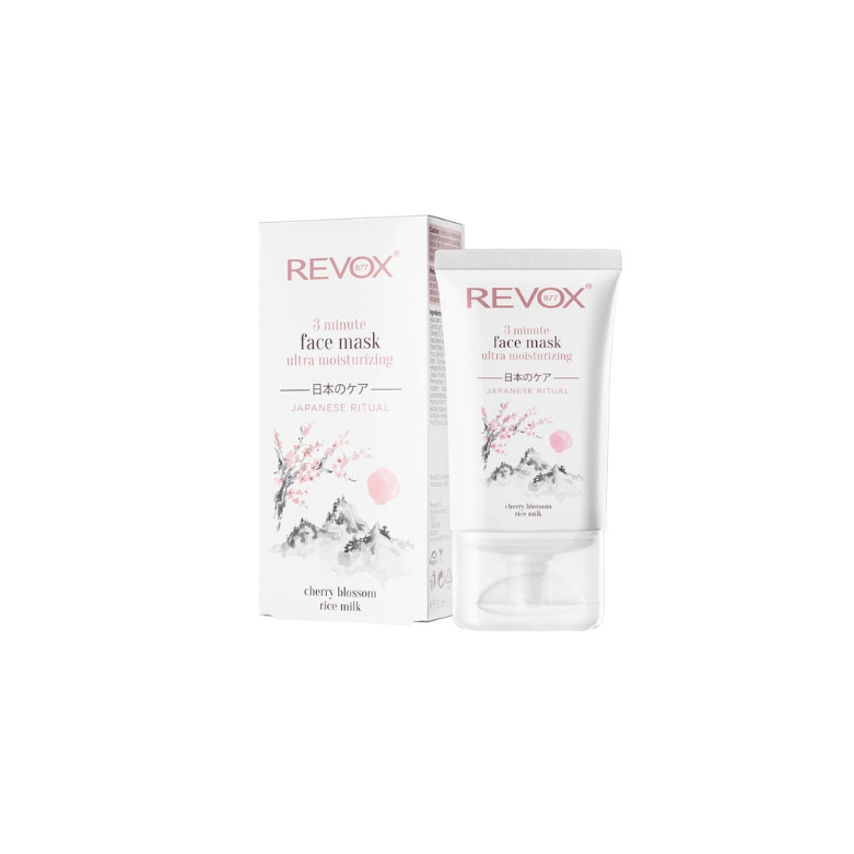 Revox Japanese Ritual 3 Minute Face Mask Ultra Fuktgivande 30ml