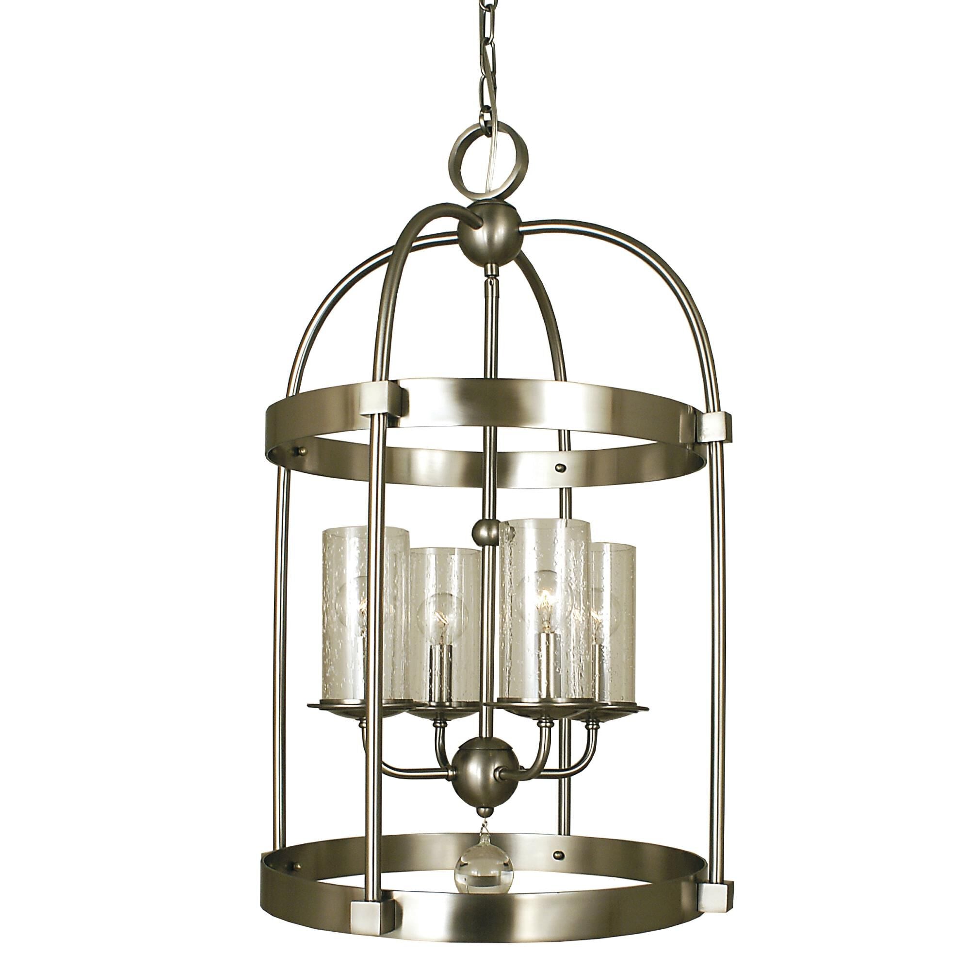 Framburg Compass 17 Inch Cage Pendant Compass - 1104 AB - Transitional