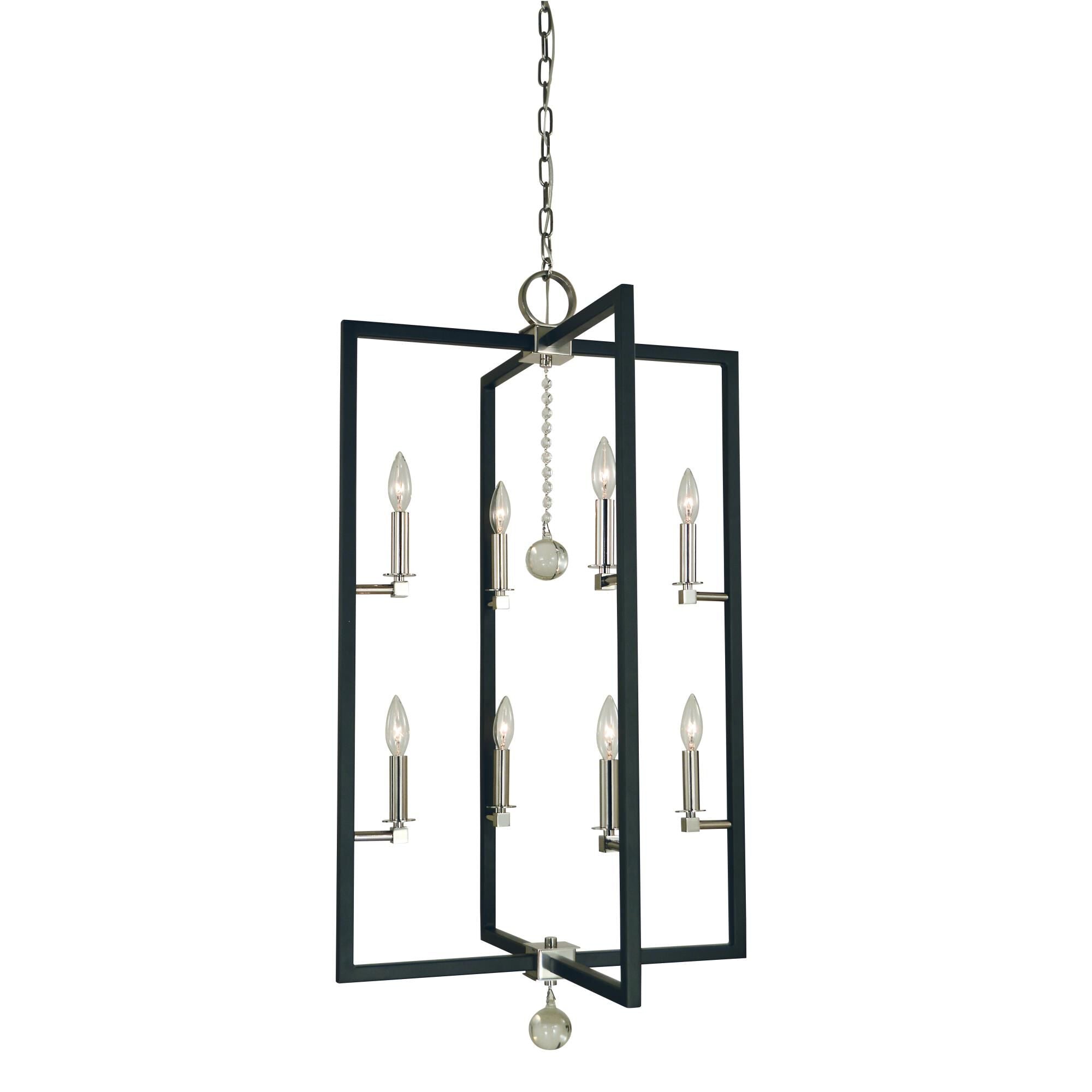 Framburg Minimalist Elegant 22 Inch Cage Pendant Minimalist Elegant - 5368 PN-MBLACK - Transitional