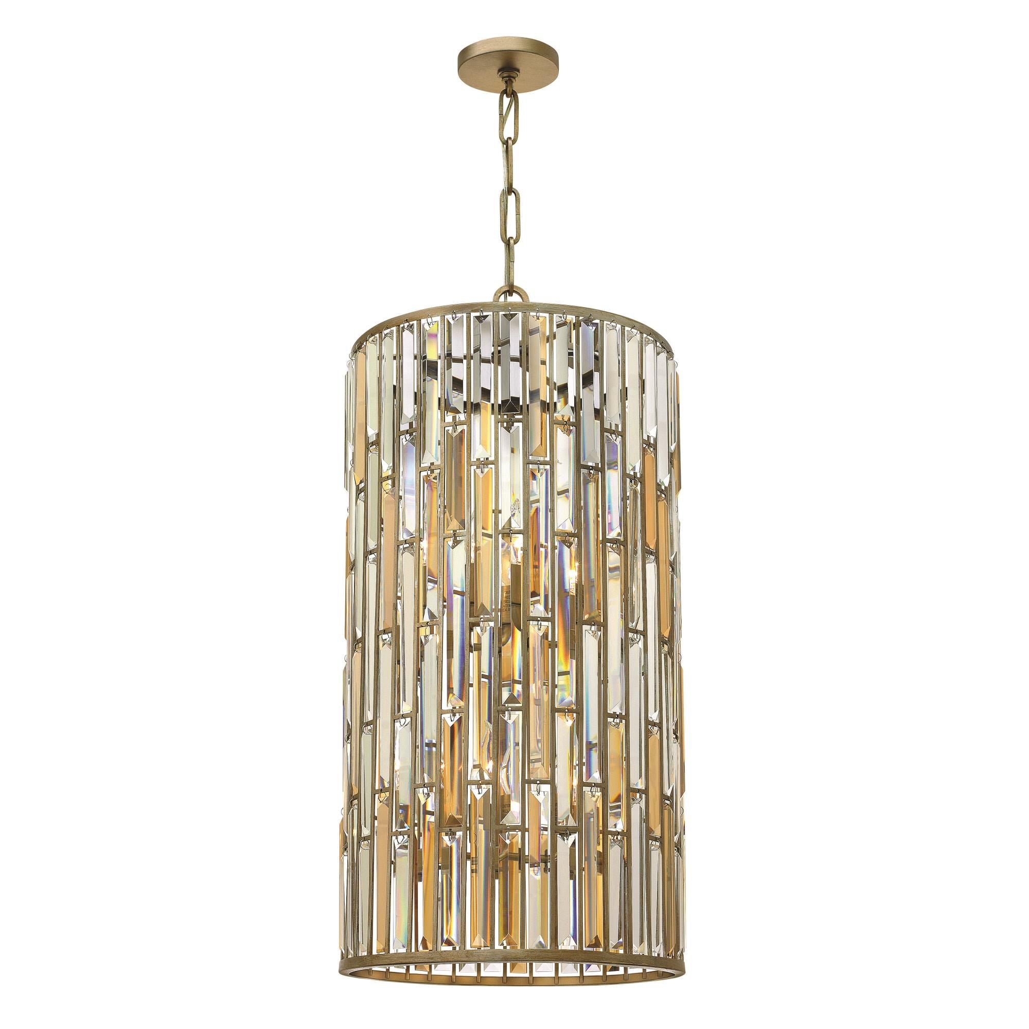 Fredrick Ramond Gemma 16 Inch Large Pendant Gemma - FR33736SLF - Transitional