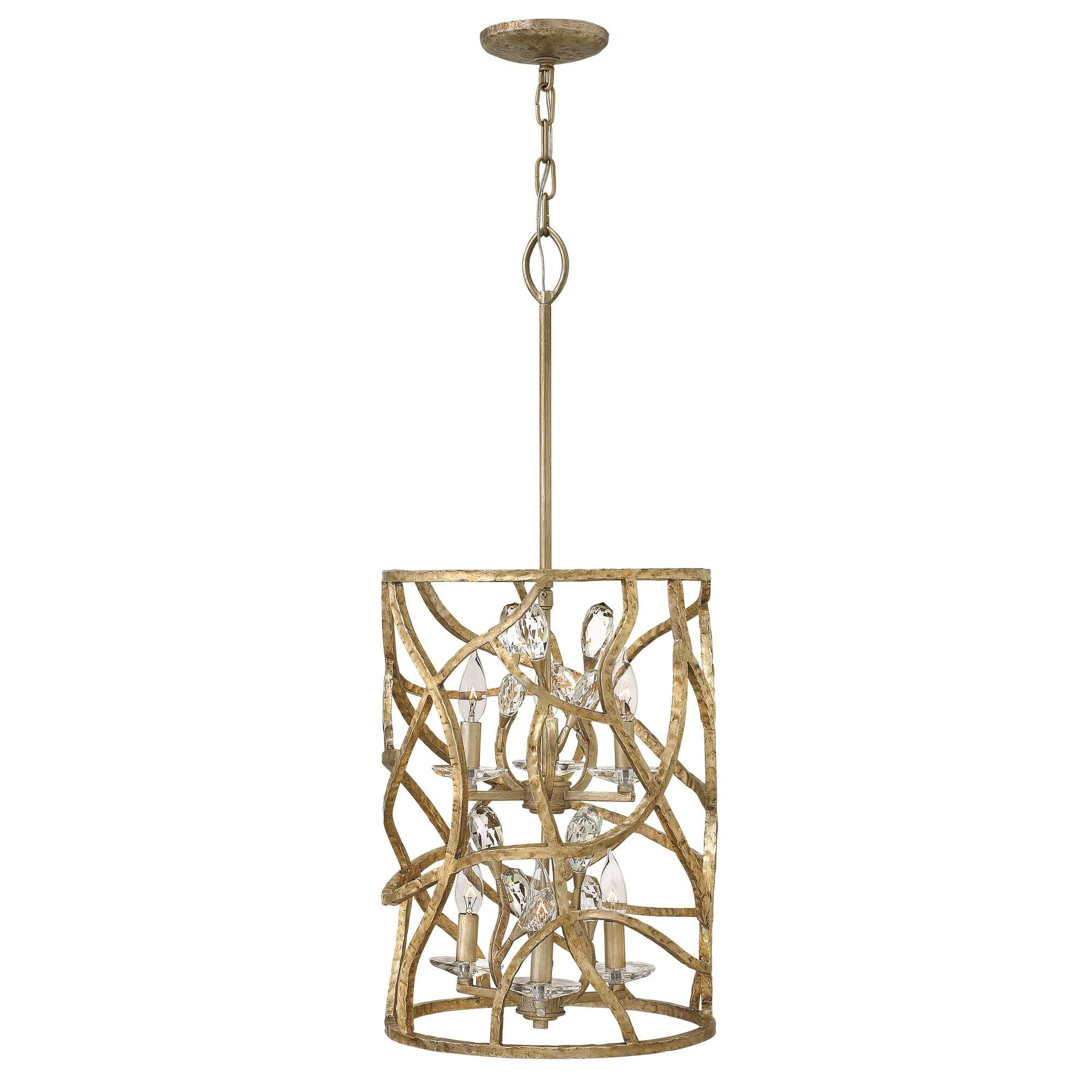 Fredrick Ramond Eve 14 Inch Cage Pendant Eve - FR46805CPG - French Country