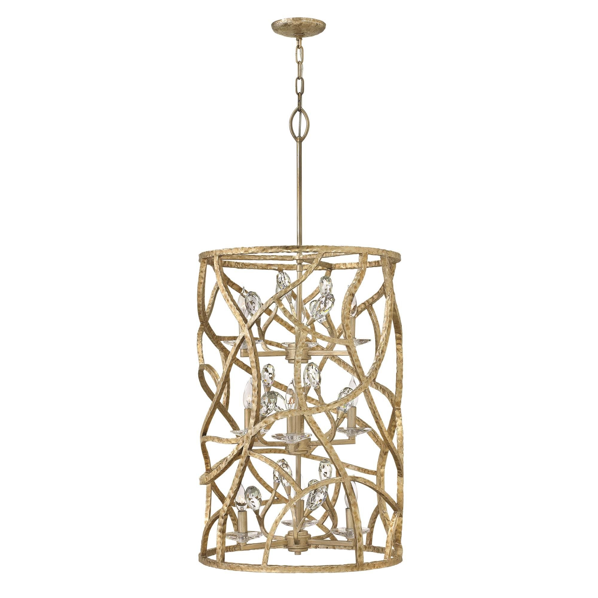 Fredrick Ramond Eve 20 Inch Cage Pendant Eve - FR46808CPG - French Country