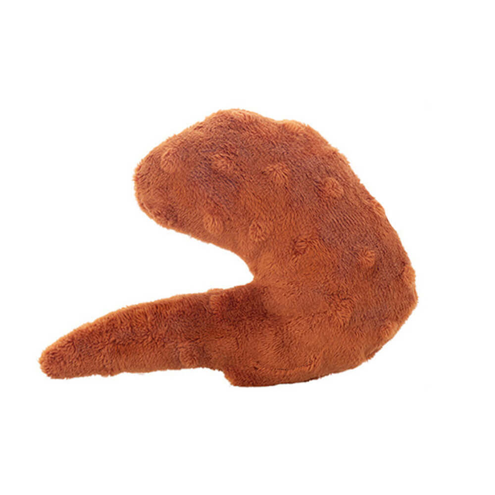 Family Bucket Set Squeaky Plush Toy Puppy Dog Meal Deal Interactive Toy, Chicken Wings