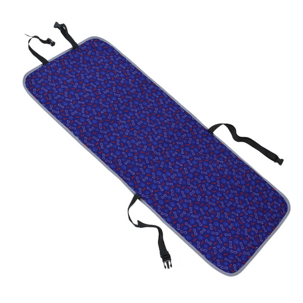 Print Waterproof Adjustable Anti-Slip Dog Car Seat Cover, Style 4