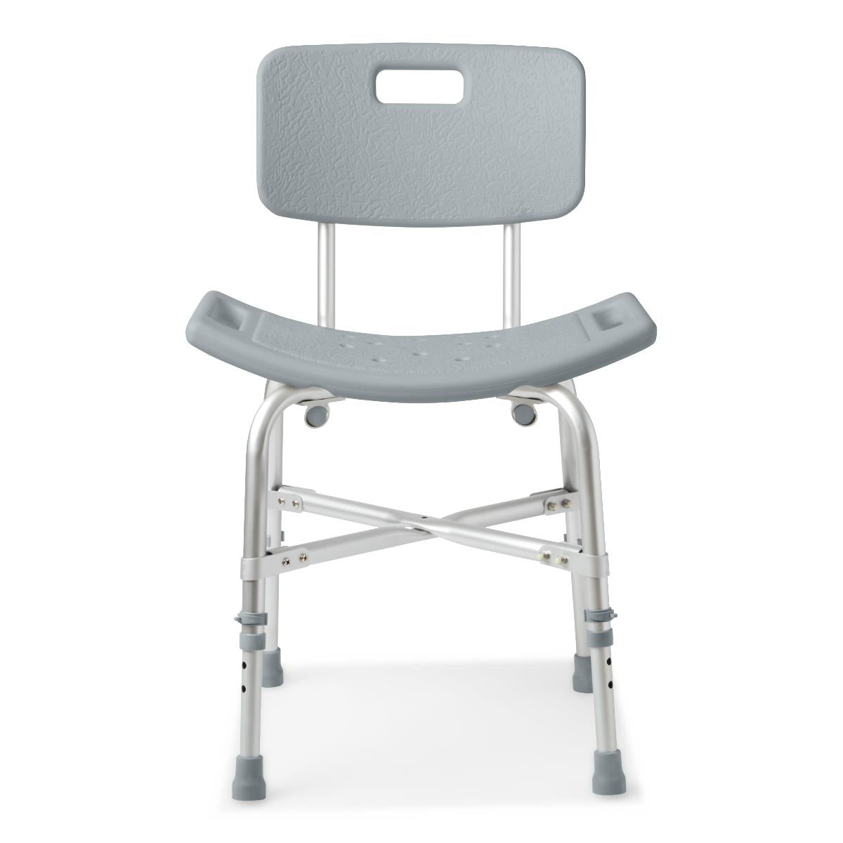 Bariatric Shower Chair With Backrest And Reinforced Frame, 550 Lb. Weight Capacity, Each