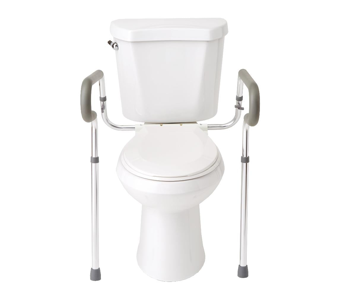 Toilet Safety Rails Guardian, 300 LB Weight Capacity, Knock-Down, Case