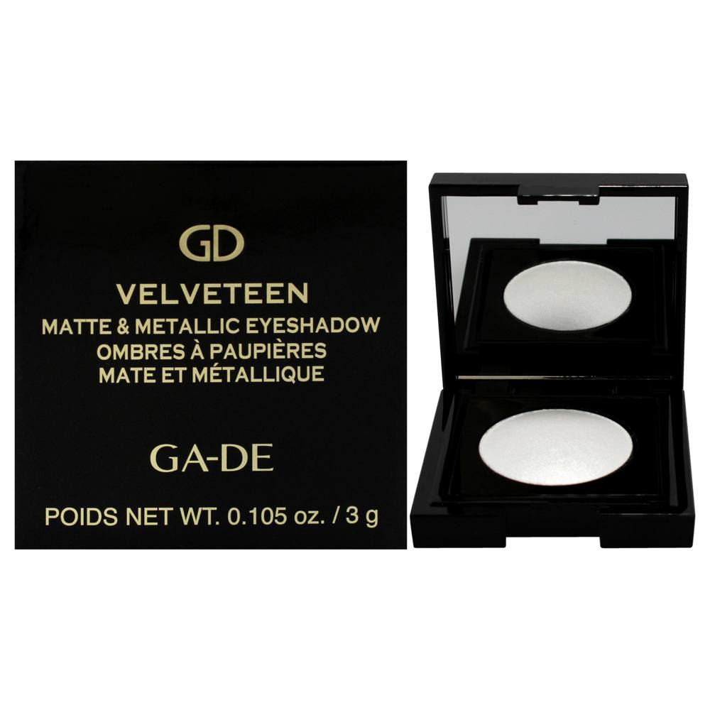 Velveteen Matte and Metallic Eyeshadow - 227 White Whisper
