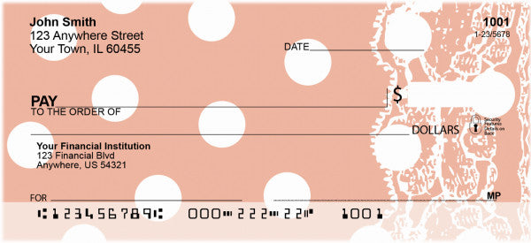 Summer Scrapbook Personal Checks