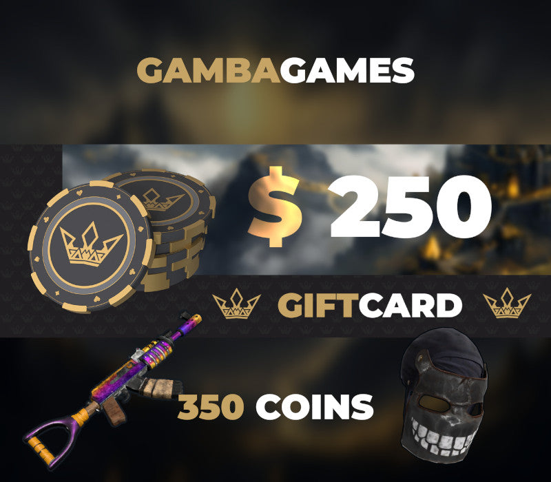 GambaGames $250 Gift Card