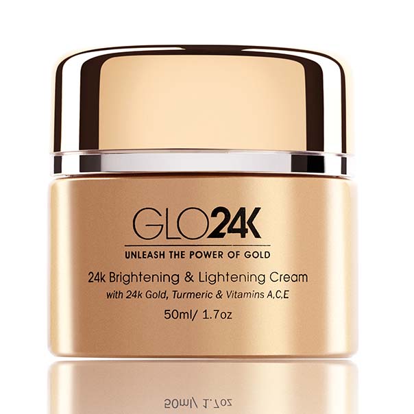 24k Brightening & Lightening Cream With 24k Gold, Turmeric And Vitamins A, C, E