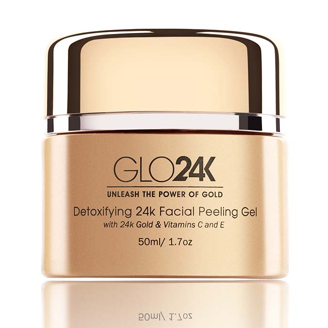 Detoxifying 24K Facial Peeling Gel With 24K Gold & Vitamins C And E