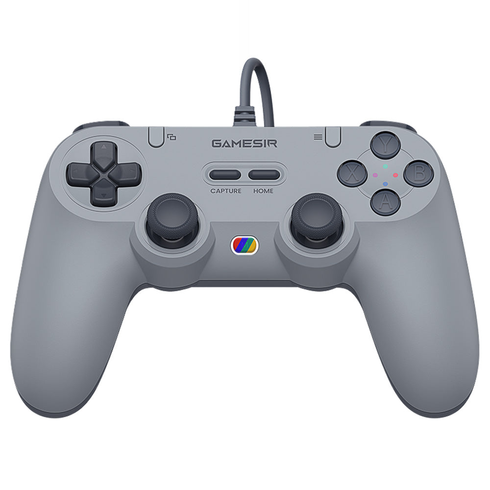 Manette de jeu filaire symétrique GameSir Tegenaria Lite, rétro gris