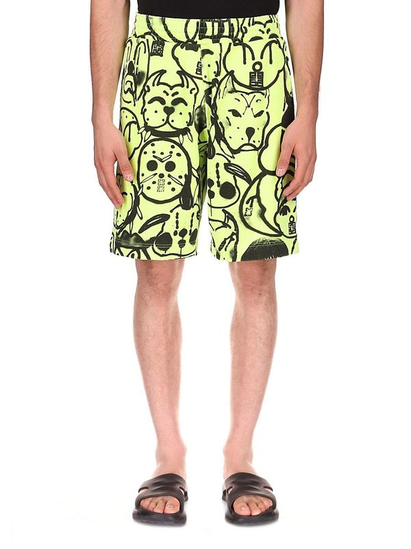 Men's Family Boxing Shorts - Fluo Yellow - M