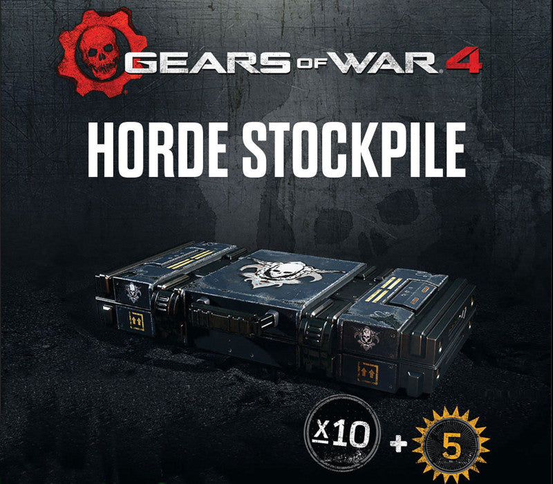 Gears of War 4 - Horde Booster Stockpile DLC EU XBOX One - Windows 10 CD Key