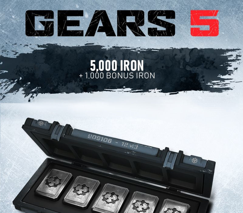 Gears 5 - 6000 Iron DLC EU XBOX One - Windows 10 CD Key