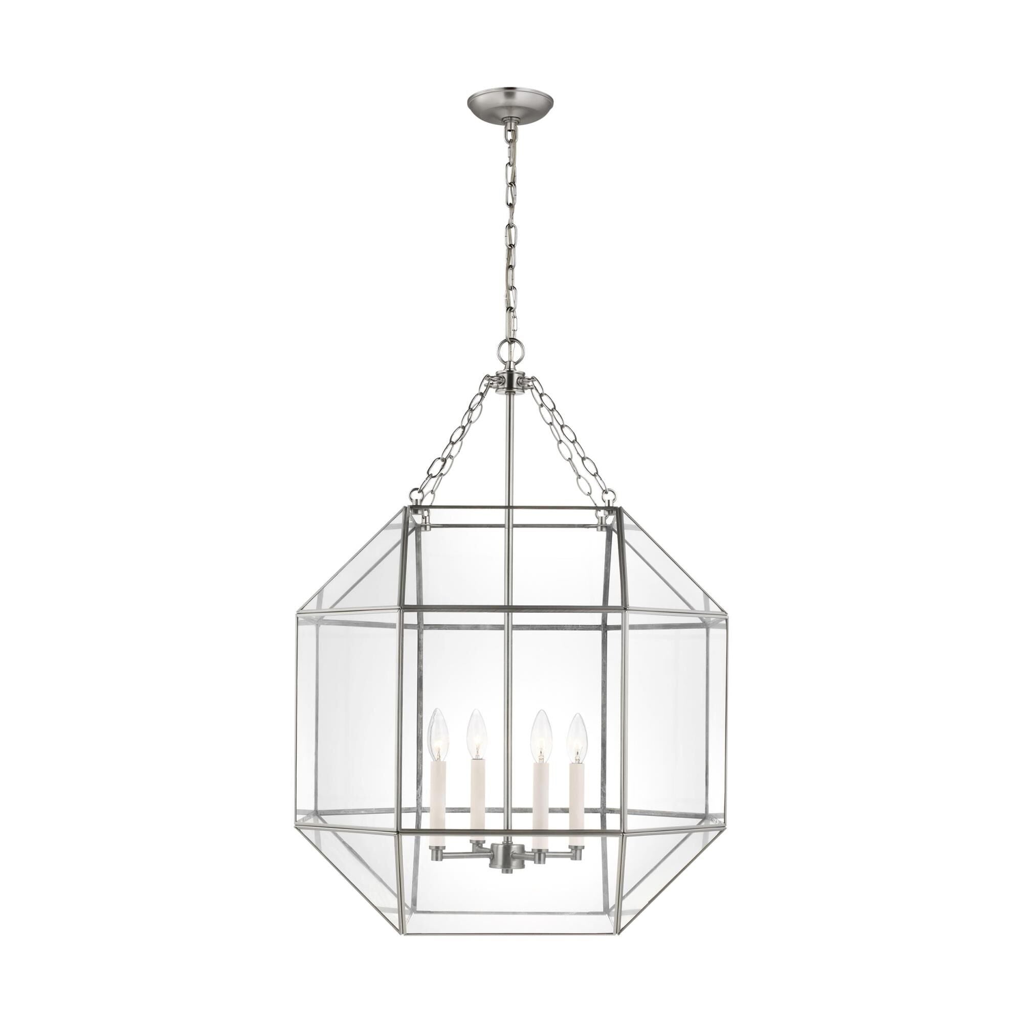 Visual Comfort Studio Collection Suzanne Kasler Morrison 23 Inch Cage Pendant Morrison - 5279404-962 - Modern Contemporary