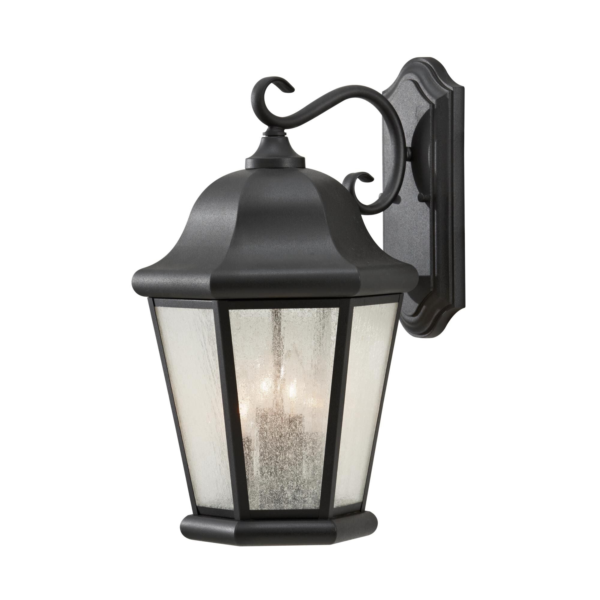 Generation Lighting Martinsville 20 Inch Tall 4 Light Outdoor Wall Light Martinsville - OL5904BK - Traditional