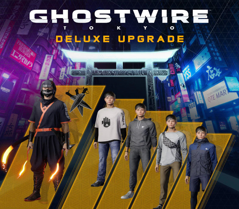 GhostWire: Tokyo - Deluxe Upgrade EU Xbox Series X|S - Windows 10 CD Key