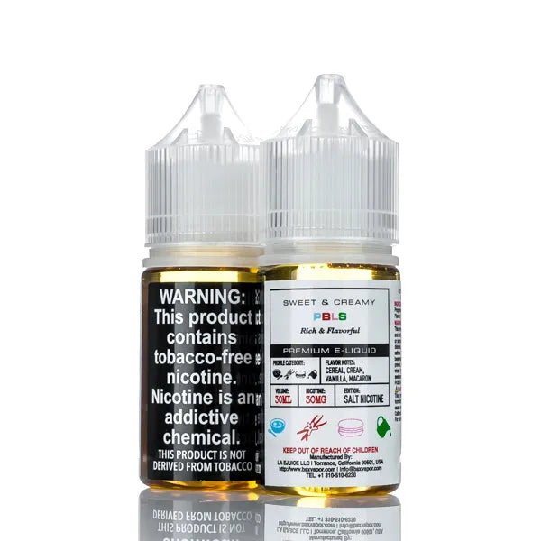 Glas Basix Salt Nic E-Liquid - PBLS - 30ml